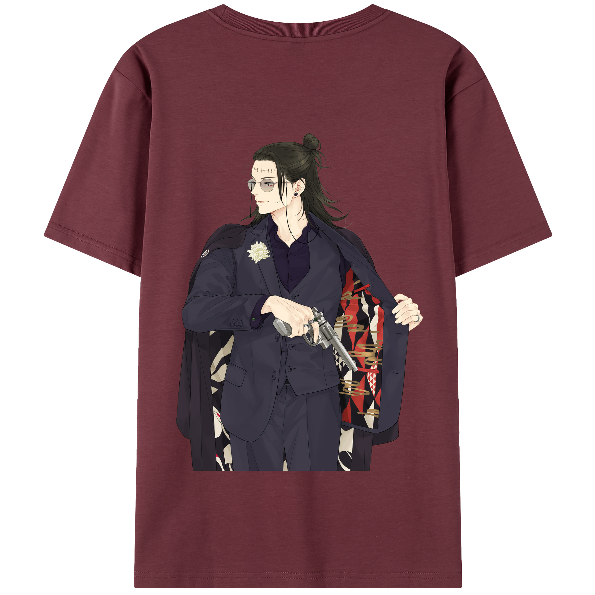 （画像用） 呪術廻戦 Jujutsu Kaisen 綿100％半袖Tシャツ（背面プリント）